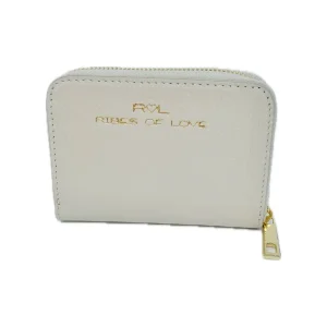 PORTAFOGLIO IN PELLE BEIGE M5014
