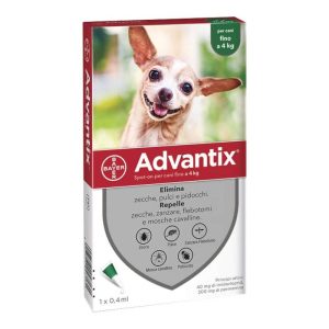 ADVANTIX CANI 0 – 4 KG 1 pipetta