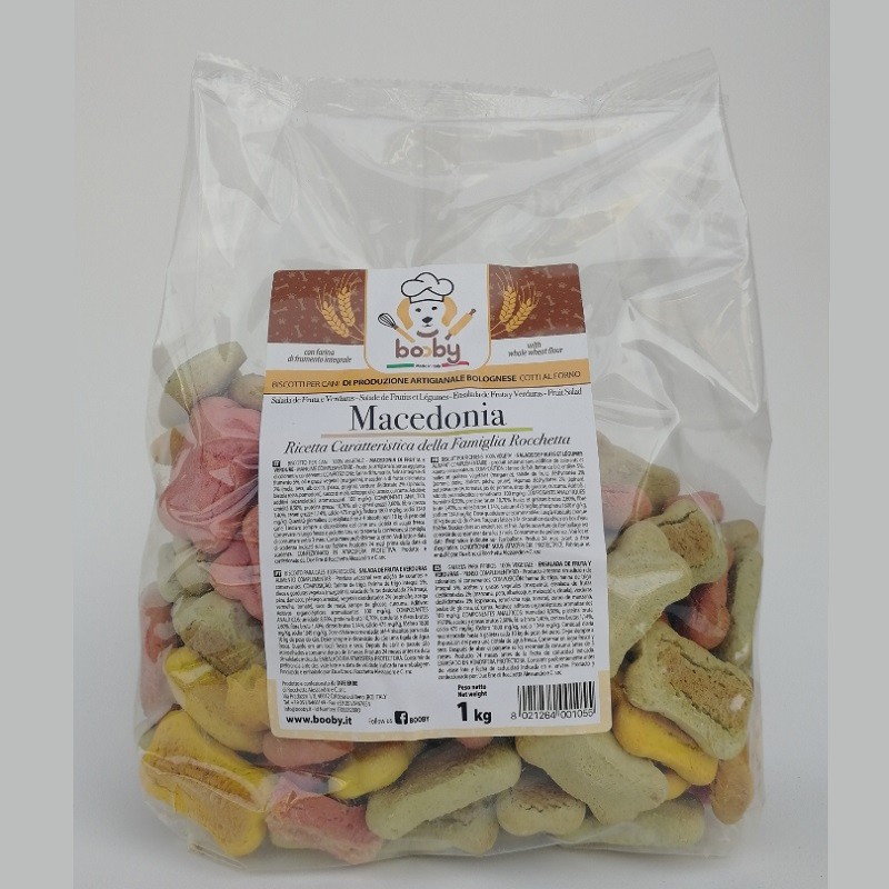 BOOBY BISCOTTI ALLA FRUTTA KG 1