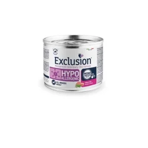 EXCLUSION CANE HYPOALLERGENIC MAIALE E PISELLI GR 200 X 24