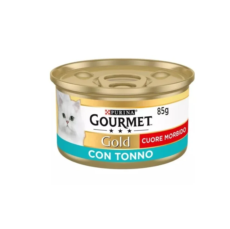 GOURMET GOLD CUORE MORBIDO TONNO GR 85X24