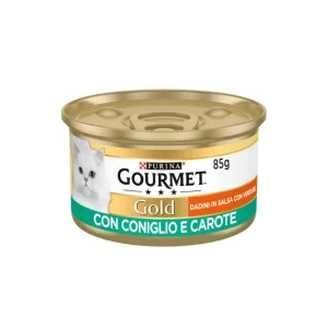 GOURMET GOLD DADINI CON CONIGLIO E CAROTE GR 85X24