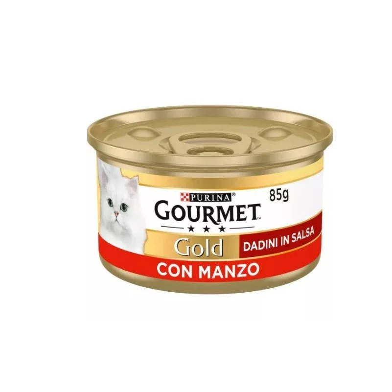 GOURMET GOLD DADINI IN SALSA CON MANZO GR 85X24