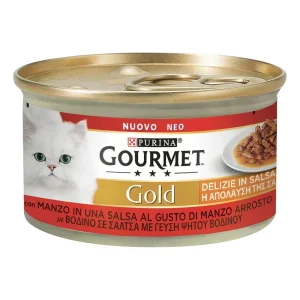 GOURMET GOLD DELIZIE IN SALSA MANZO GR 85X24