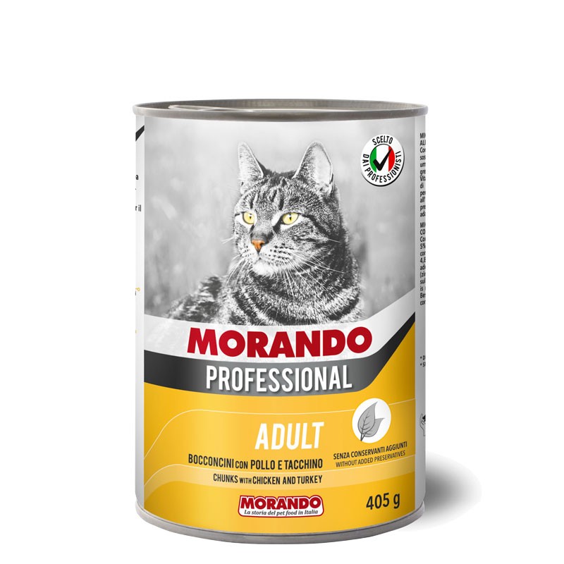 MIGLIOR GATTO BOCC. POLLO/TACC. GR 405X24