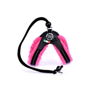 PETTORINA MORBIDOSI PILE LUNGO CON LACCIO MIS. 1,5 FUXIA